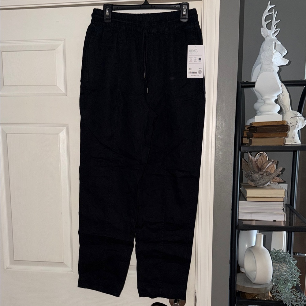 Athleta Black Drawstring Casual Pants